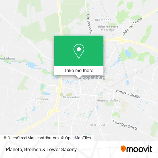 Planeta map
