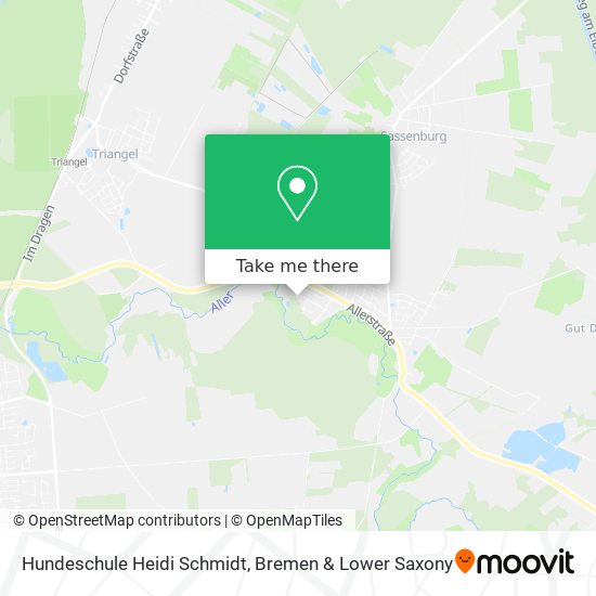 Hundeschule Heidi Schmidt map
