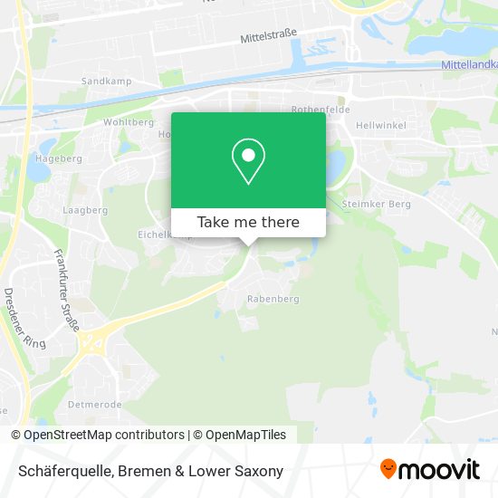 Schäferquelle map