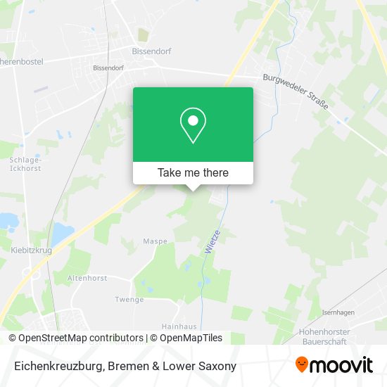 Eichenkreuzburg map