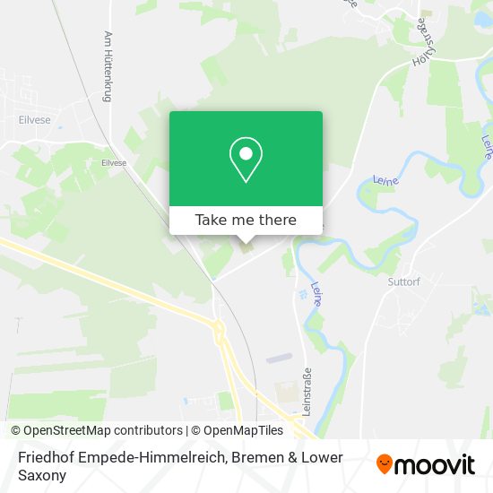 Friedhof Empede-Himmelreich map