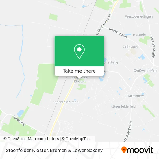 Steenfelder Kloster map