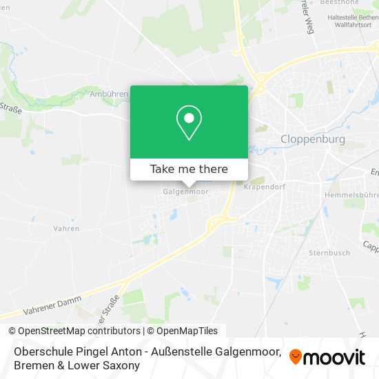 Oberschule Pingel Anton - Außenstelle Galgenmoor map