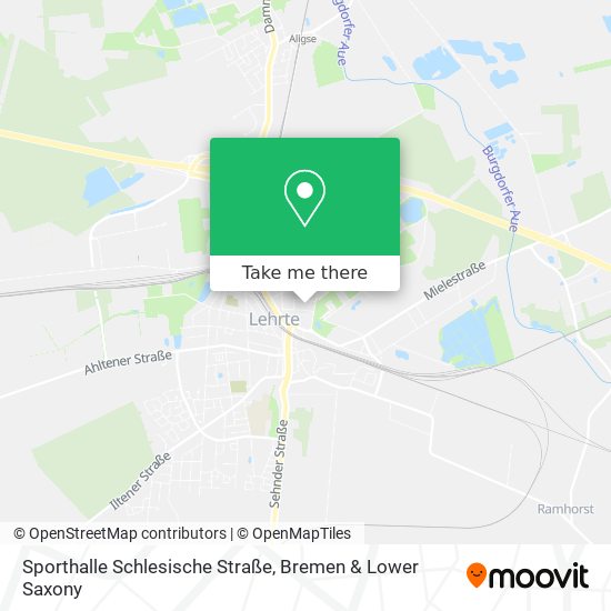 Sporthalle Schlesische Straße map