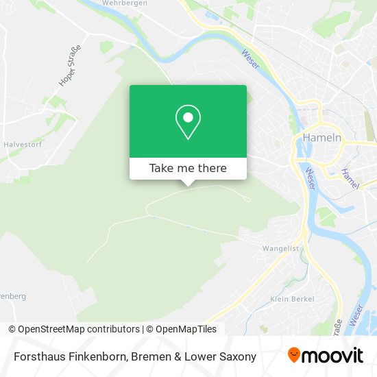Forsthaus Finkenborn map