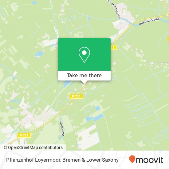 Pflanzenhof Loyermoor map