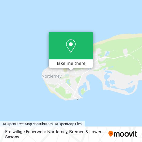 Карта Freiwillige Feuerwehr Norderney