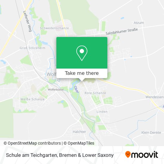 Schule am Teichgarten map