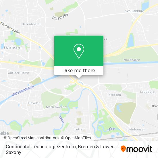 Continental Technologiezentrum map