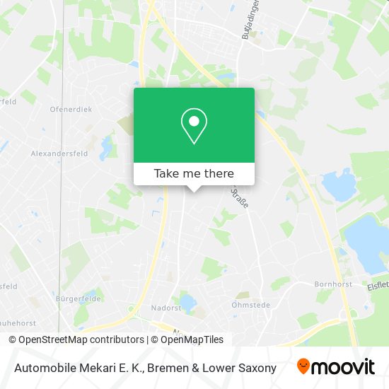 Automobile Mekari E. K. map