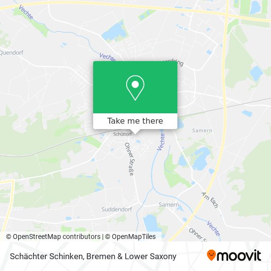 Schächter Schinken map