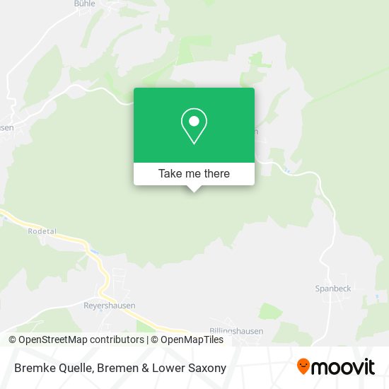 Bremke Quelle map