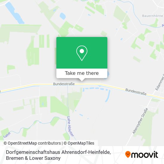Dorfgemeinschaftshaus Ahrensdorf-Heinfelde map