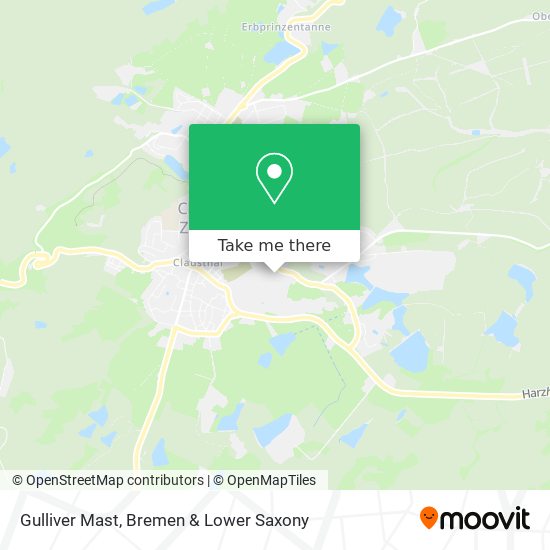 Gulliver Mast map