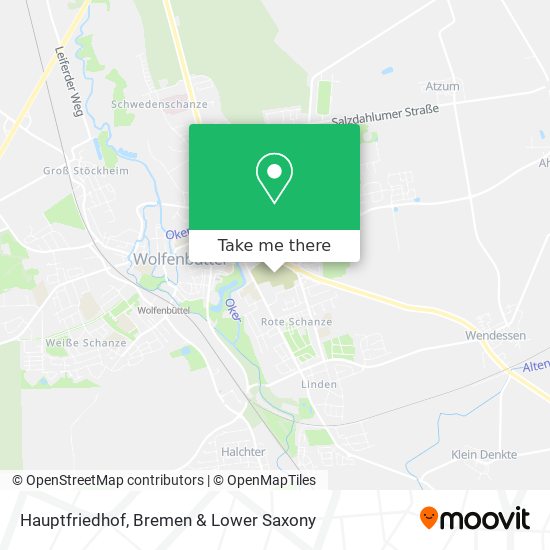 Hauptfriedhof map