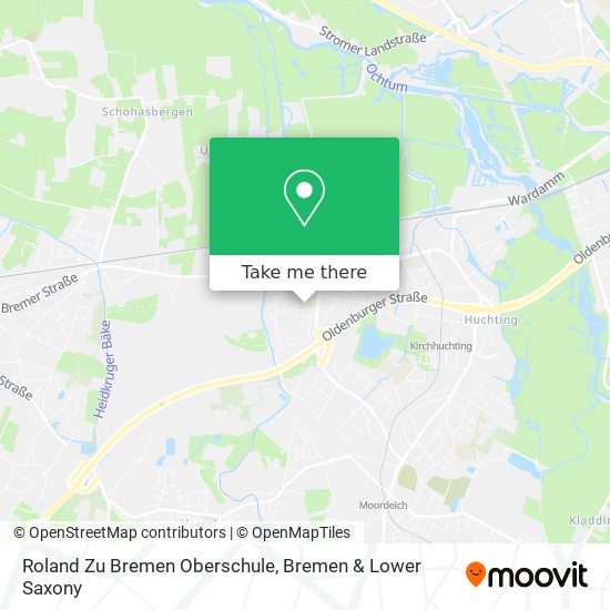 Roland Zu Bremen Oberschule map