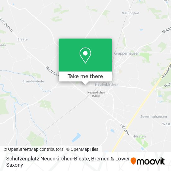 Schützenplatz Neuenkirchen-Bieste map