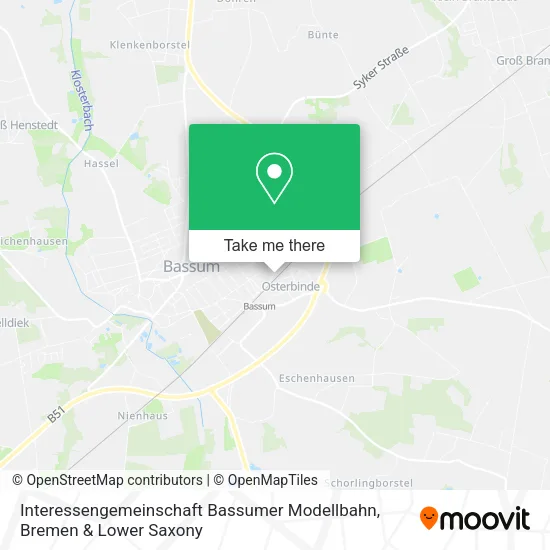 Карта Interessengemeinschaft Bassumer Modellbahn