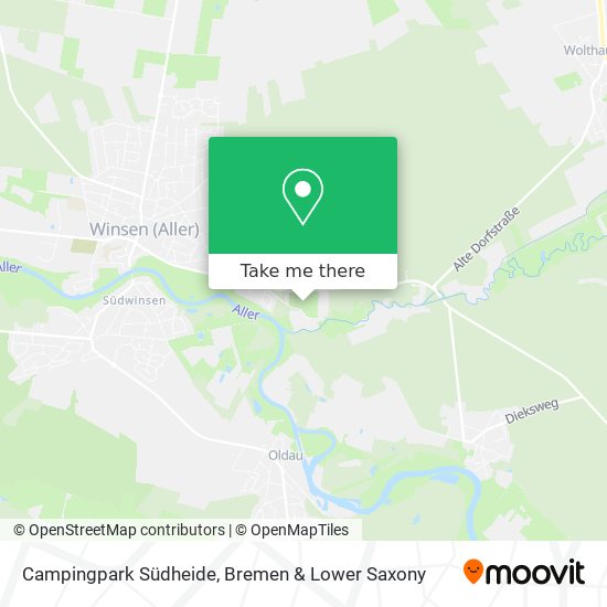 Campingpark Südheide map
