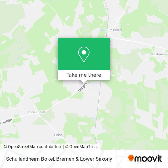 Schullandheim Bokel map