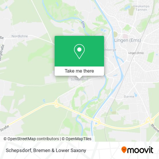 Schepsdorf map