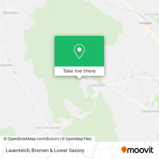 Lauenteich map