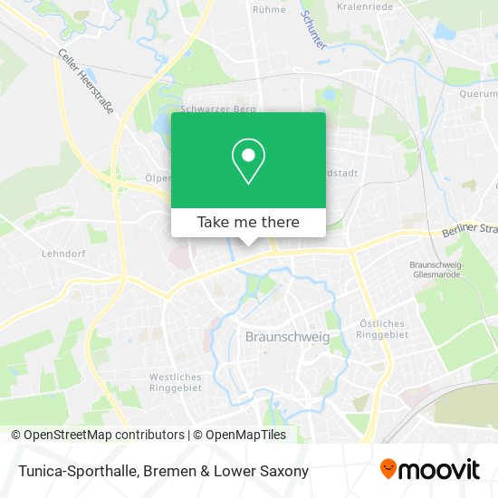 Tunica-Sporthalle map