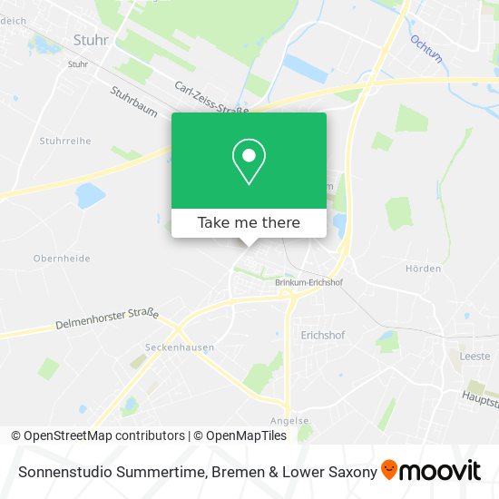 Sonnenstudio Summertime map