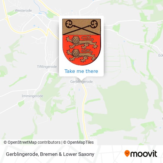 Gerblingerode map