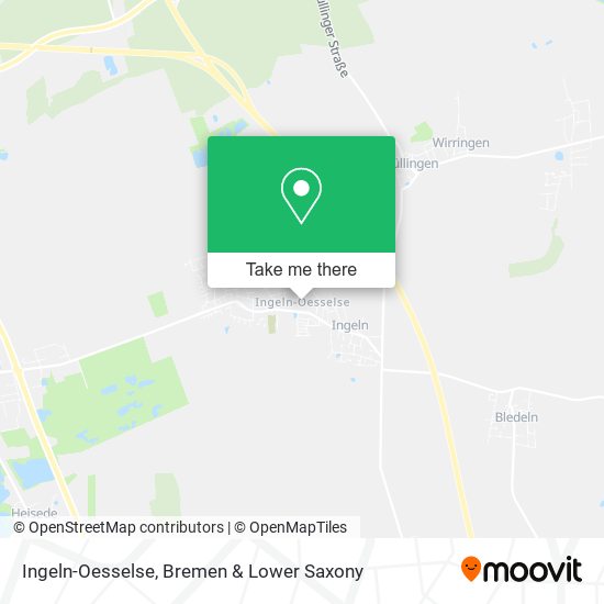 Ingeln-Oesselse map