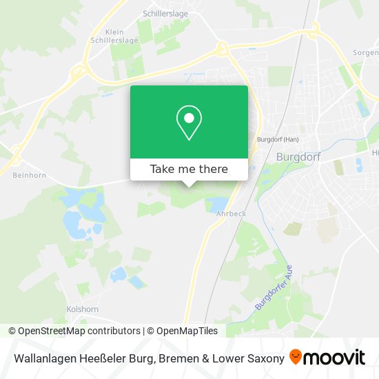 Wallanlagen Heeßeler Burg map