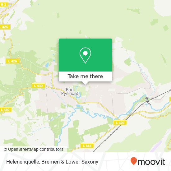 Helenenquelle map