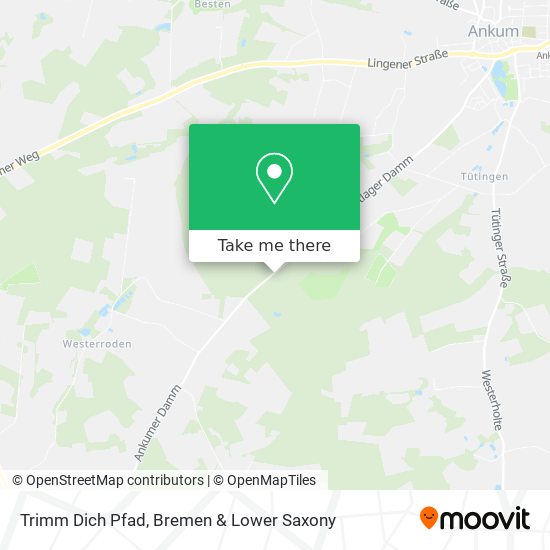Trimm Dich Pfad map