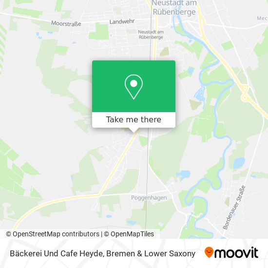 Bäckerei Und Cafe Heyde map