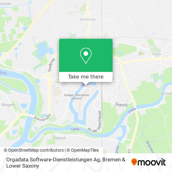 Orgadata Software-Dienstleistungen Ag map