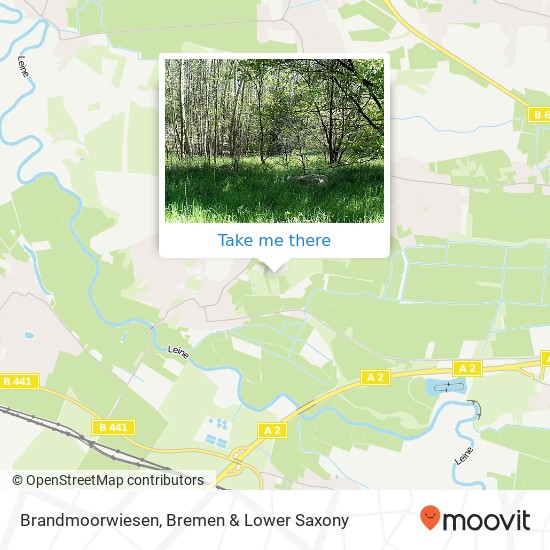 Brandmoorwiesen map