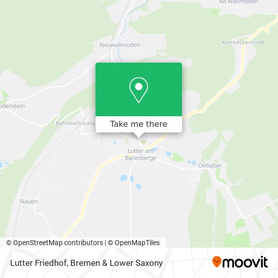 Lutter Friedhof map