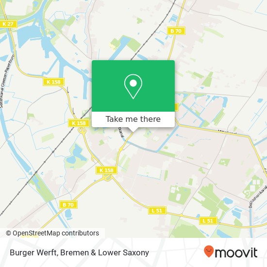 Burger Werft map