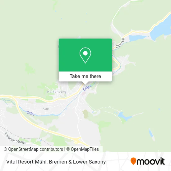 Vital Resort Mühl map