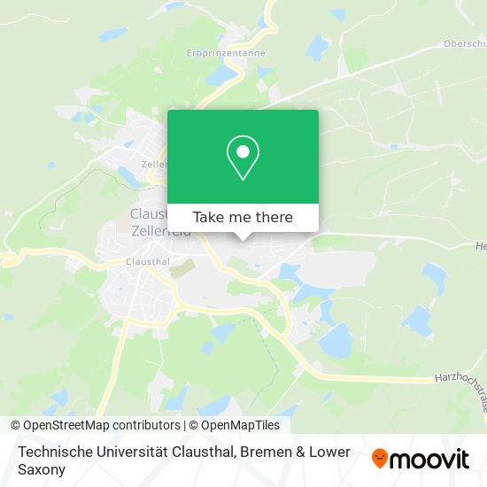Technische Universität Clausthal map