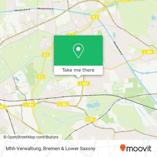 Mhh-Verwaltung map