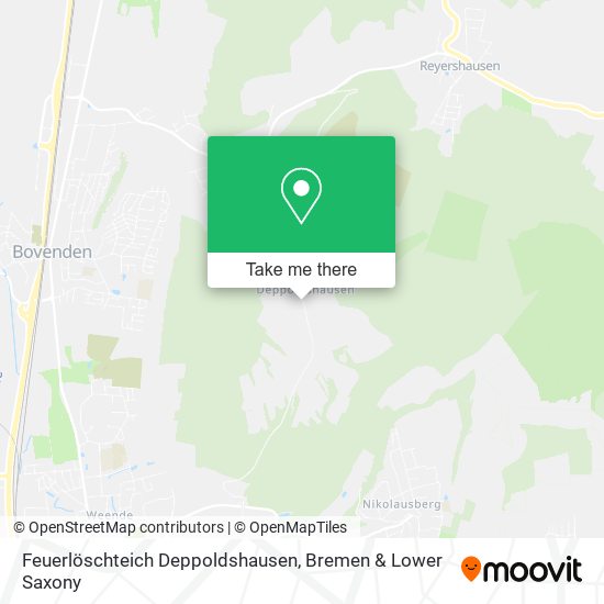 Feuerlöschteich Deppoldshausen map
