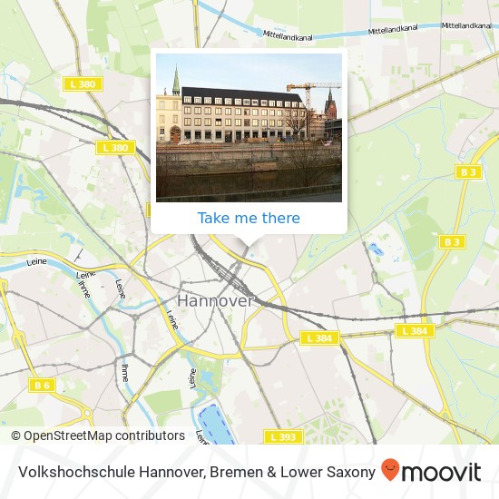 Volkshochschule Hannover map