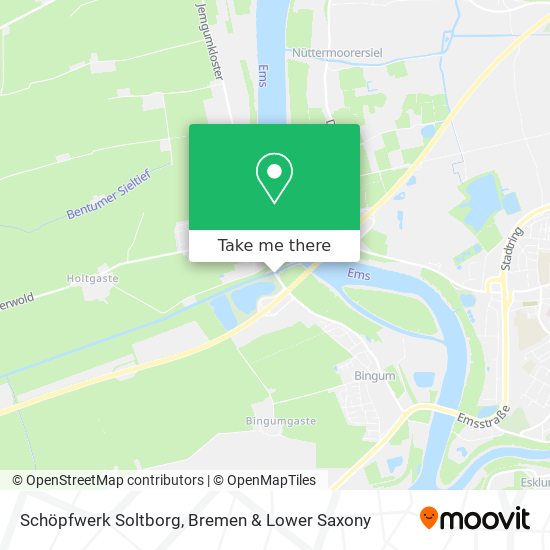 Schöpfwerk Soltborg map