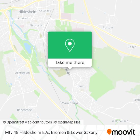 Mtv 48 Hildesheim E.V. map