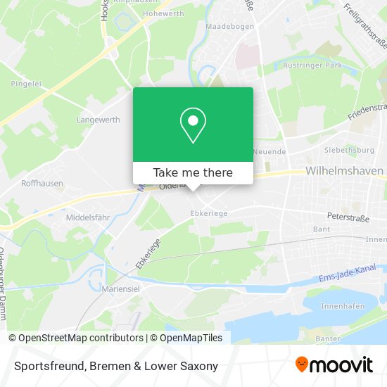 Sportsfreund map