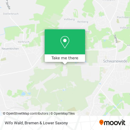 Wifo Wald map