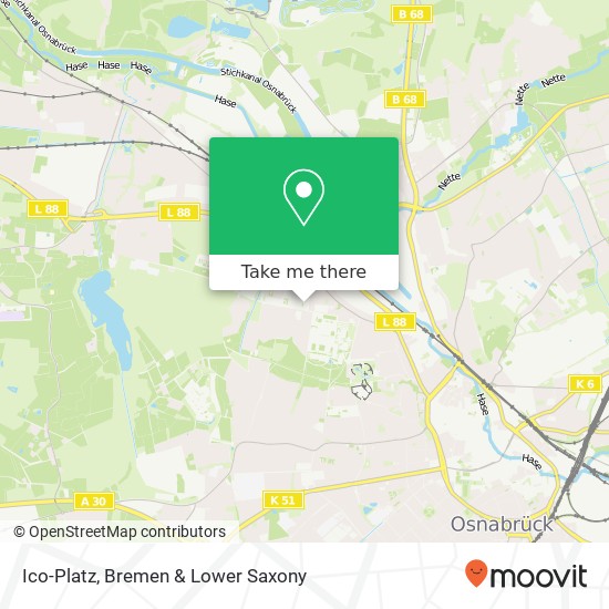 Ico-Platz map