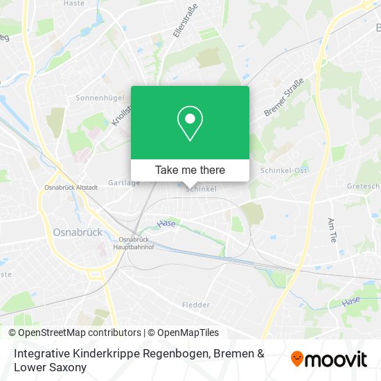 Integrative Kinderkrippe Regenbogen map