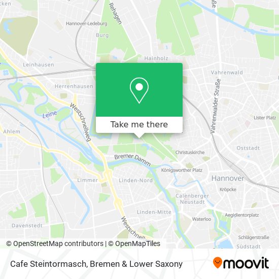 Cafe Steintormasch map